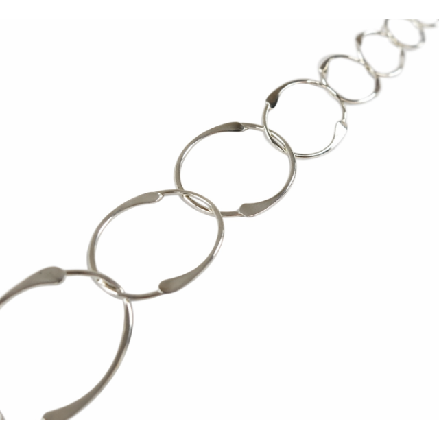 ΑΛΥΣΙΔΑ ΑΣΗΜΕΝΙΑ ΟΒΑΛ ΜΕ ΠΛΑΚΕ ΤΕΛΕΙΩΜΑ 925