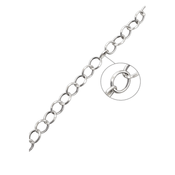 ΑΛΥΣΙΔΑ ΑΣΗΜΕΝΙΑ ΦΑΣΕΤΑ ΣΤΡΟΓΓΥΛΗ 925