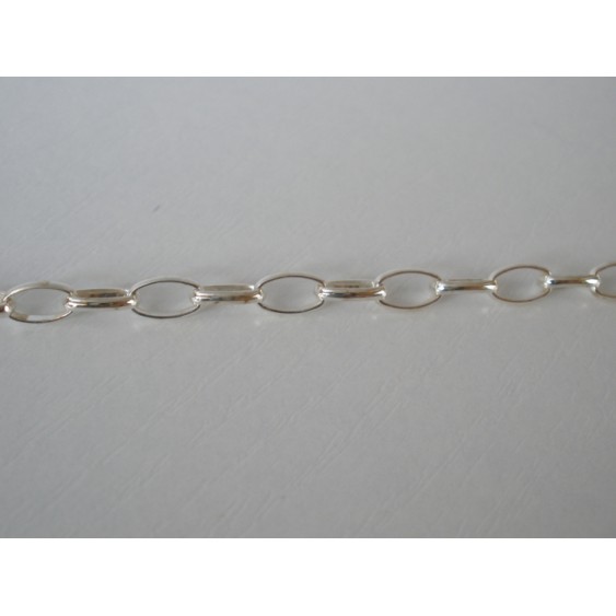 ΑΛΥΣΙΔΑ ΑΣΗΜΕΝΙΑ ROLO ΟΒΑΛ 925