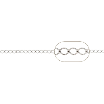 ΑΛΥΣΙΔΑ ΑΣΗΜΕΝΙΑ-ΕΠΙΧΡΥΣΩΜΕΝΗ ΠΡΟΕΚΤΑΣΗ ΔΙΑΜΑΝΤΑΡΙΣΜΕΝΗ 925