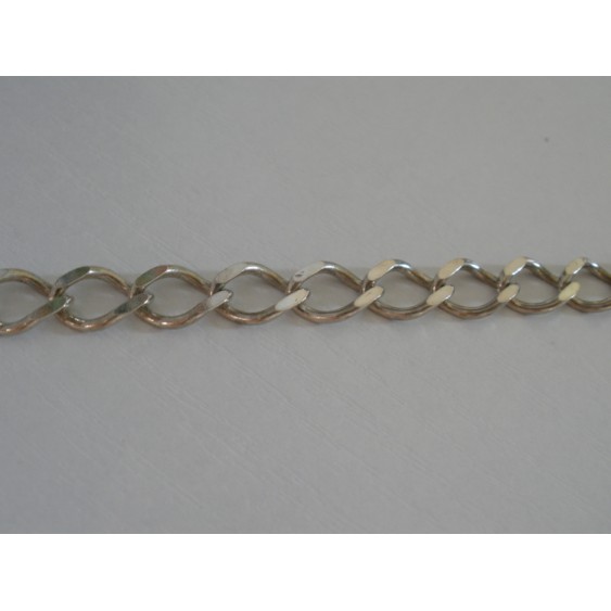 ΑΛΥΣΙΔΑ ΑΣΗΜΕΝΙΑ ΠΛΑΚΕ ΡΟΜΒΟΣ 925