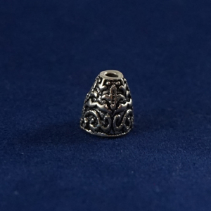 ΚΩΝΟΣ ΑΝΤΙΚΕ ΣΚΑΛΙΣΤΟΣ 5mm ΑΣΗΜΕΝΙΟΣ 925