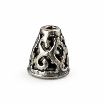 ΚΩΝΟΣ ΑΝΤΙΚΕ ΑΡΧΑΙΚΟΣ 4mm ΑΣΗΜΕΝΙΟΣ 925