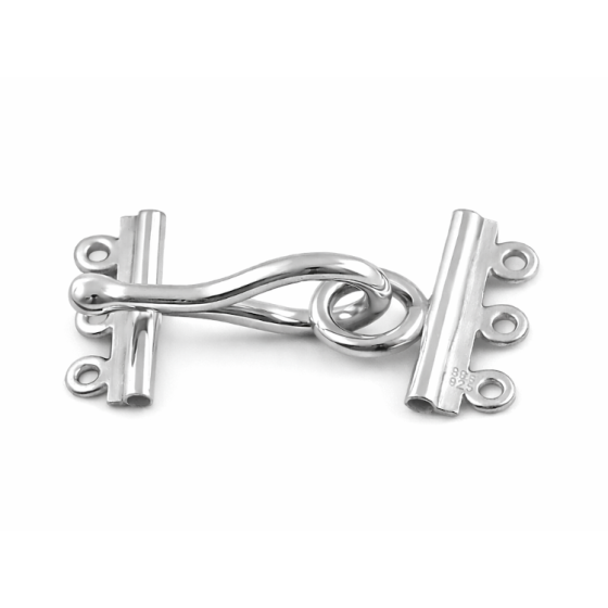 ΚΟΥΜΠΩΜΑ ΓΑΝΤΖΟΣ ΤΡΙΣΕΙΡΟ ΑΣΗΜΕΝΙΟ 925