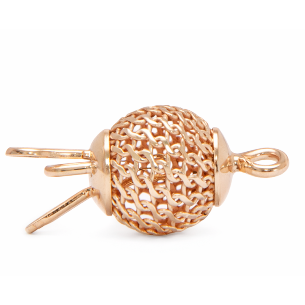 ΚΟΥΜΠΩΜΑ ΑΣΦΑΛΕΙΑΣ ΜΠΙΛΙΑ ΔΙΑΤΡΗΤΗ ΑΣΗΜΕΝΙΟ ΕΠΙΧΡΥΣΩΜΕΝΟ 925