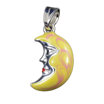 ΦΕΓΓΑΡΙ ΜΕ ΣΜΑΛΤΟ ΑΣΗΜΕΝΙΟ 925