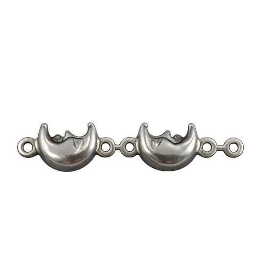 ΦΕΓΓΑΡΙ ΜΕ ΤΡΙΑ ΚΡΙΚΑΚΙΑ ΑΣΗΜΕΝΙΟ 925 ΦΕΓΓΑΡΙ ΜΕ ΤΡΙΑ ΚΡΙΚΑΚΙΑ ΑΣΗΜΕΝΙΟ 925