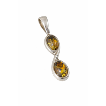 ΜΕΝΤΑΓΙΟΝ S ΜΕ ΚΕΧΡΙΜΠΑΡΙ ΠΡΑΣΙΝΟ ΑΣΗΜΕΝΙΟ 925