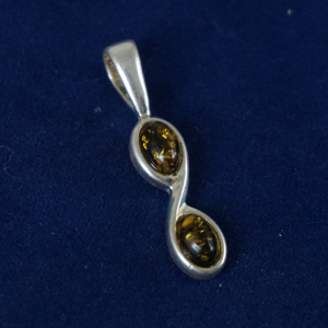 ΜΕΝΤΑΓΙΟΝ S ΜΕ ΚΕΧΡΙΜΠΑΡΙ ΠΡΑΣΙΝΟ ΑΣΗΜΕΝΙΟ 925