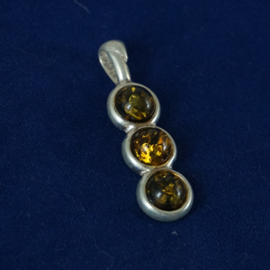 ΜΕΝΤΑΓΙΟΝ ΤΡΙΠΛΟ ΜΕ ΚΕΧΡΙΜΠΑΡΙ ΑΣΗΜΕΝΙΟ 925