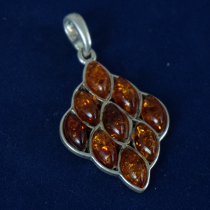 ΜΕΝΤΑΓΙΟΝ ΦΥΛΛΟ ΜΕ ΚΕΧΡΙΜΠΑΡΙ ΑΣΗΜΕΝΙΟ 925