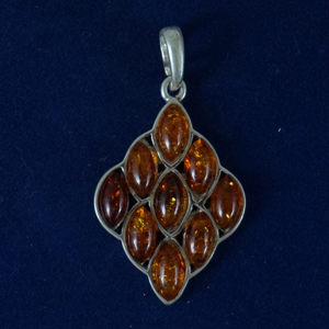 ΜΕΝΤΑΓΙΟΝ ΦΥΛΛΟ ΜΕ ΚΕΧΡΙΜΠΑΡΙ ΑΣΗΜΕΝΙΟ 925