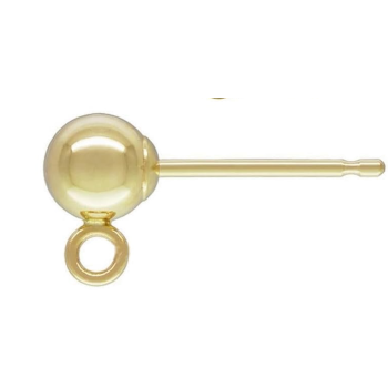 ΣΚΟΥΛΑΡΙΚΙ ΚΑΡΦΙ ΜΕ ΜΠΙΛΙΑ ΧΡΥΣΟ 14ct