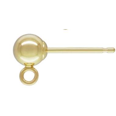 ΣΚΟΥΛΑΡΙΚΙ ΚΑΡΦΙ ΜΕ ΜΠΙΛΙΑ ΧΡΥΣΟ 14ct