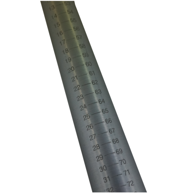 ΤΡΟΥΜΠΟΥΛΕ ΜΕΤΡΗΜΑΤΟΣ ΑΛΟΥΜΙΝΙΟΥ ME LASER ΔΙΑΓΡΑΜΙΣΣΗ