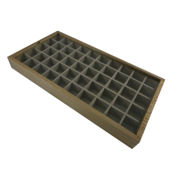 ΚΑΣΕΤΙΝΑ ΞΥΛΙΝΗ ΜΕ 50 ΧΩΡΙΣΜΑΤΑ