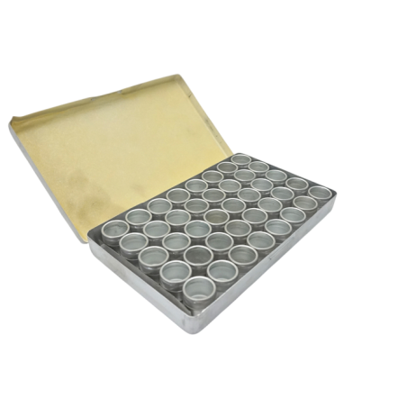 ΚΑΣΕΤΙΝΑ ΑΛΟΥΜΙΝΙΟΥ ΜΕ ΦΙΑΛΙΔΙΑ ΚΑΣΕΤΙΝΑ ΑΛΟΥΜΙΝΙΟΥ ΜΕ ΦΙΑΛΙΔΙΑ