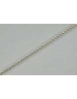 ΑΛΥΣΙΔΑ ΑΣΗΜΕΝΙΑ-ΕΠΙΧΡΥΣΩΜΕΝΗ ROLO ΔΙΑΜΑΝΤΑΡΙΣΜΕΝΗ 925