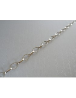 ΑΛΥΣΙΔΑ ΑΣΗΜΕΝΙΑ ROLO ΟΒΑΛ 925