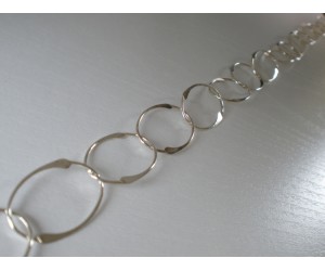 ΑΛΥΣΙΔΑ ΑΣΗΜΕΝΙΑ ΟΒΑΛ ΜΕ ΠΛΑΚΕ ΤΕΛΕΙΩΜΑ 925