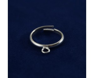 ΔΑΧΤΥΛΙΔΙ ΜΕ ΕΝΑ ΚΡΙΚΟ ΑΣΗΜΕΝΙΟ 925