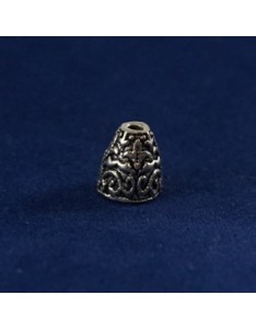 ΚΩΝΟΣ ΑΝΤΙΚΕ ΣΚΑΛΙΣΤΟΣ 5mm ΑΣΗΜΕΝΙΟΣ 925