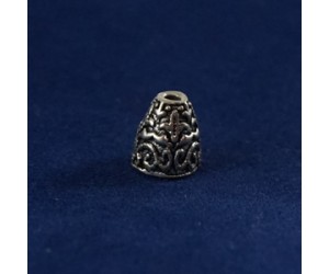 ΚΩΝΟΣ ΑΝΤΙΚΕ ΣΚΑΛΙΣΤΟΣ 5mm ΑΣΗΜΕΝΙΟΣ 925