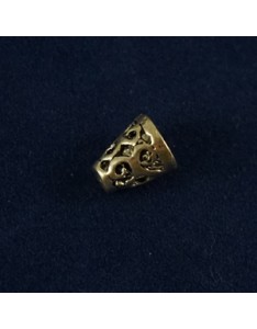 ΚΩΝΟΣ ΑΝΤΙΚΕ ΑΡΧΑΙΚΟΣ 4mm ΑΣΗΜΕΝΙΟΣ 925