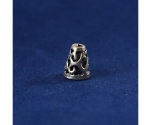 ΚΩΝΟΣ ΑΝΤΙΚΕ ΑΡΧΑΙΚΟΣ 4mm ΑΣΗΜΕΝΙΟΣ 925