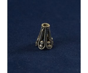 ΚΩΝΟΣ ΑΝΤΙΚΕ ΣΥΡΜΑΤΕΡΟΣ 5mm ΑΣΗΜΕΝΙΟΣ 925