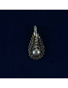 ΔΑΚΡΥ ΑΝΤΙΚΕ 8Χ4mm ΑΣΗΜΕΝΙΟ 925