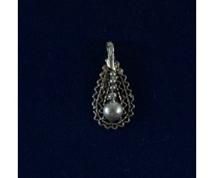 ΔΑΚΡΥ ΑΝΤΙΚΕ 8Χ4mm ΑΣΗΜΕΝΙΟ 925