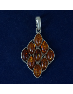 ΜΕΝΤΑΓΙΟΝ ΦΥΛΛΟ ΜΕ ΚΕΧΡΙΜΠΑΡΙ ΑΣΗΜΕΝΙΟ 925