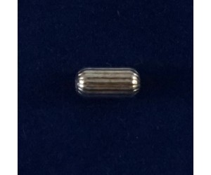 ΒΑΡΕΛΑΚΙ ΓΡΑΜΜΩΤΟ 9.7Χ5mm ΑΣΗΜΕΝΙΟ 925