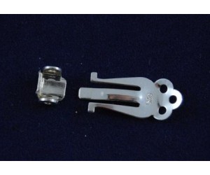 ΚΛΙΠ ΣΚΟΥΛΑΡΙΚΙΟΥ ΓΙΑ ΑΤΡΥΠΗΤΟ ΑΥΤΙ ΑΣΗΜΕΝΙΟ 925