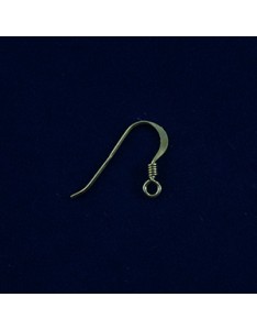 ΣΚΟΥΛΑΡΙΚΙ ΓΑΝΤΖΟΣ ΜΕ ΣΠΙΡΑΛ ΑΣΗΜΕΝΙΟ ΕΠΙΧΡΥΣΩΜΕΝΟ 925