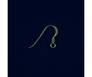 ΣΚΟΥΛΑΡΙΚΙ ΓΑΝΤΖΟΣ ΜΕ ΣΠΙΡΑΛ ΑΣΗΜΕΝΙΟ ΕΠΙΧΡΥΣΩΜΕΝΟ 925