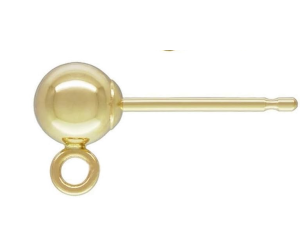 ΣΚΟΥΛΑΡΙΚΙ ΚΑΡΦΙ ΜΕ ΜΠΙΛΙΑ ΧΡΥΣΟ 14ct