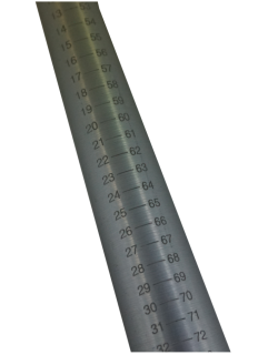 ΤΡΟΥΜΠΟΥΛΕ ΜΕΤΡΗΜΑΤΟΣ ΑΛΟΥΜΙΝΙΟΥ ME LASER ΔΙΑΓΡΑΜΙΣΣΗ