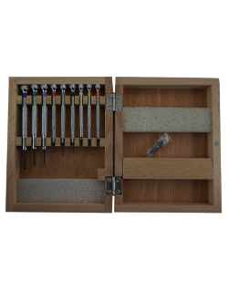 ΚΑΤΣΑΒΙΔΙΑ ΣΕΤ 9ΤΕΜ ΜΕ ΞΥΛΙΝΗ ΚΑΣΕΤΙΝΑ