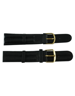 ΛΟΥΡΑΚΙ ΔΕΡΜΑΤΙΝΟ ΕΝΙΣΧΥΜΕΝΟ ΜΕ ΡΑΦΗ ΜΑΥΡΟ 18mm