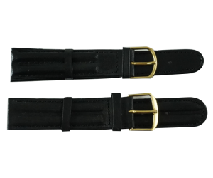 ΛΟΥΡΑΚΙ ΔΕΡΜΑΤΙΝΟ ΕΝΙΣΧΥΜΕΝΟ ΜΕ ΡΑΦΗ ΜΑΥΡΟ 18mm