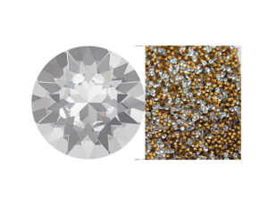 ΠΕΤΡΕΣ SWAROVSKI CLEAR CRYSTAL ΣΤΡΟΓΓΥΛΕΣ 