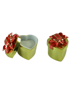 ΚΟΥΤΙ ΚΟΣΜΗΜΑΤΩΝ ΠΛΑΣΤΙΚΟ ΧΡΥΣΟ ΚΑΡΔΙΑ ΜΕ ΦΙΟΓΚΟ ΓΙΑ ΔΑΧΤΥΛΙΔΙ 