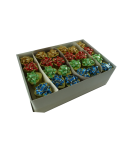 ΚΟΥΤΙ ΚΟΣΜΗΜΑΤΩΝ ΠΛΑΣΤΙΚΟ ΧΡΥΣΟ ΚΑΡΔΙΑ ΜΕ ΦΙΟΓΚΟ ΓΙΑ ΔΑΧΤΥΛΙΔΙ 