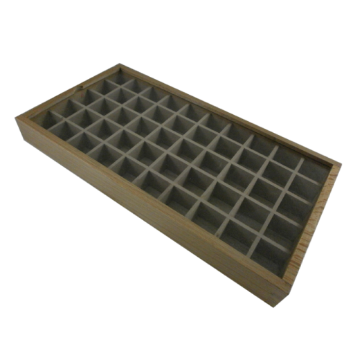 ΚΑΣΕΤΙΝΑ ΞΥΛΙΝΗ ΜΕ 50 ΧΩΡΙΣΜΑΤΑ