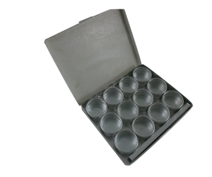 ΚΑΣΕΤΙΝΑ ΑΛΟΥΜΙΝΙΟΥ ΜΕ ΦΙΑΛΙΔΙΑ