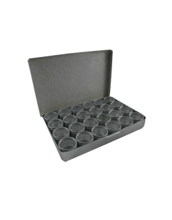 ΚΑΣΕΤΙΝΑ ΑΛΟΥΜΙΝΙΟΥ ΜΕ ΦΙΑΛΙΔΙΑ