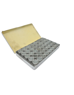 ΚΑΣΕΤΙΝΑ ΑΛΟΥΜΙΝΙΟΥ ΜΕ ΦΙΑΛΙΔΙΑ