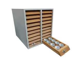 ΣΥΡΤΑΡΙΕΡΑ ΞΥΛΙΝΗ 20 ΣΥΡΤΑΡΙΩΝ ΜΕ ΦΙΑΛΙΔΙΑ